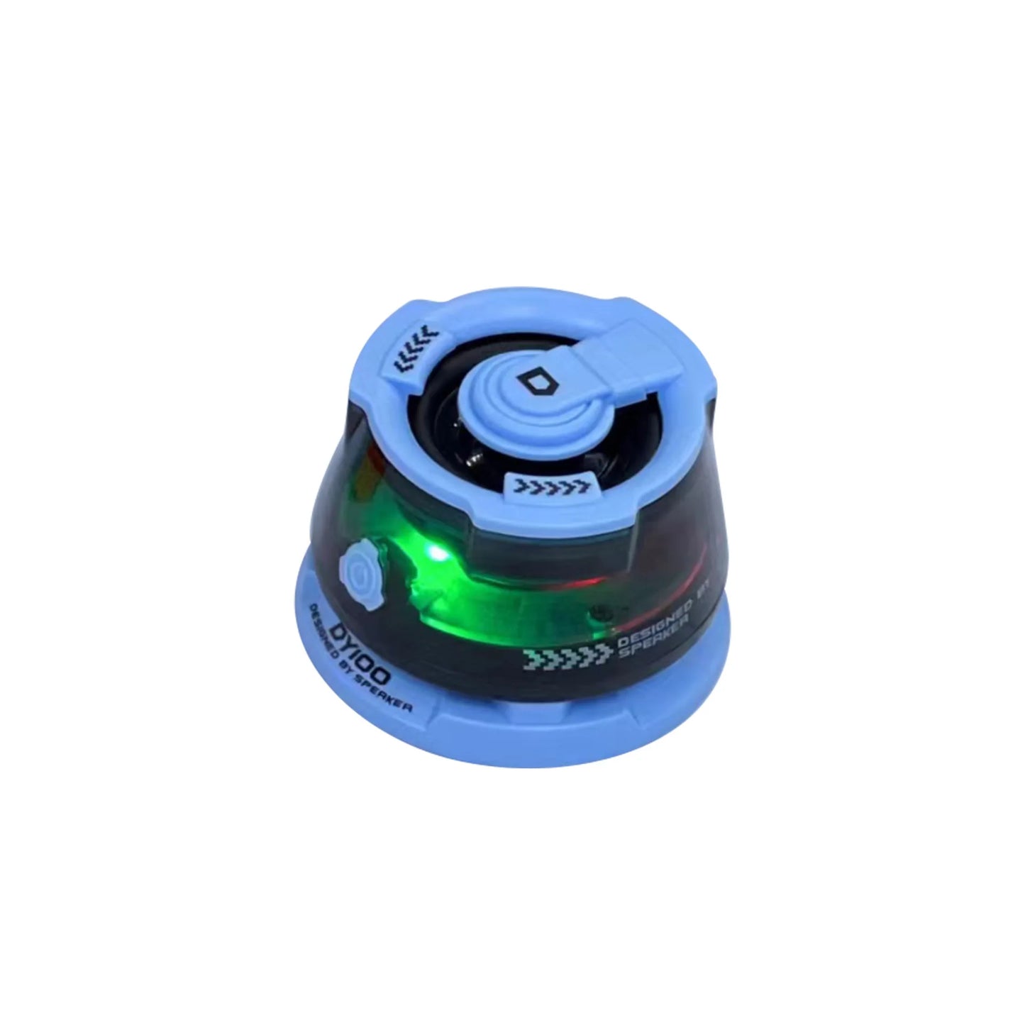 Haut-parleur Bluetooth DY100 – Design Mecha, caisson de basses magnétique