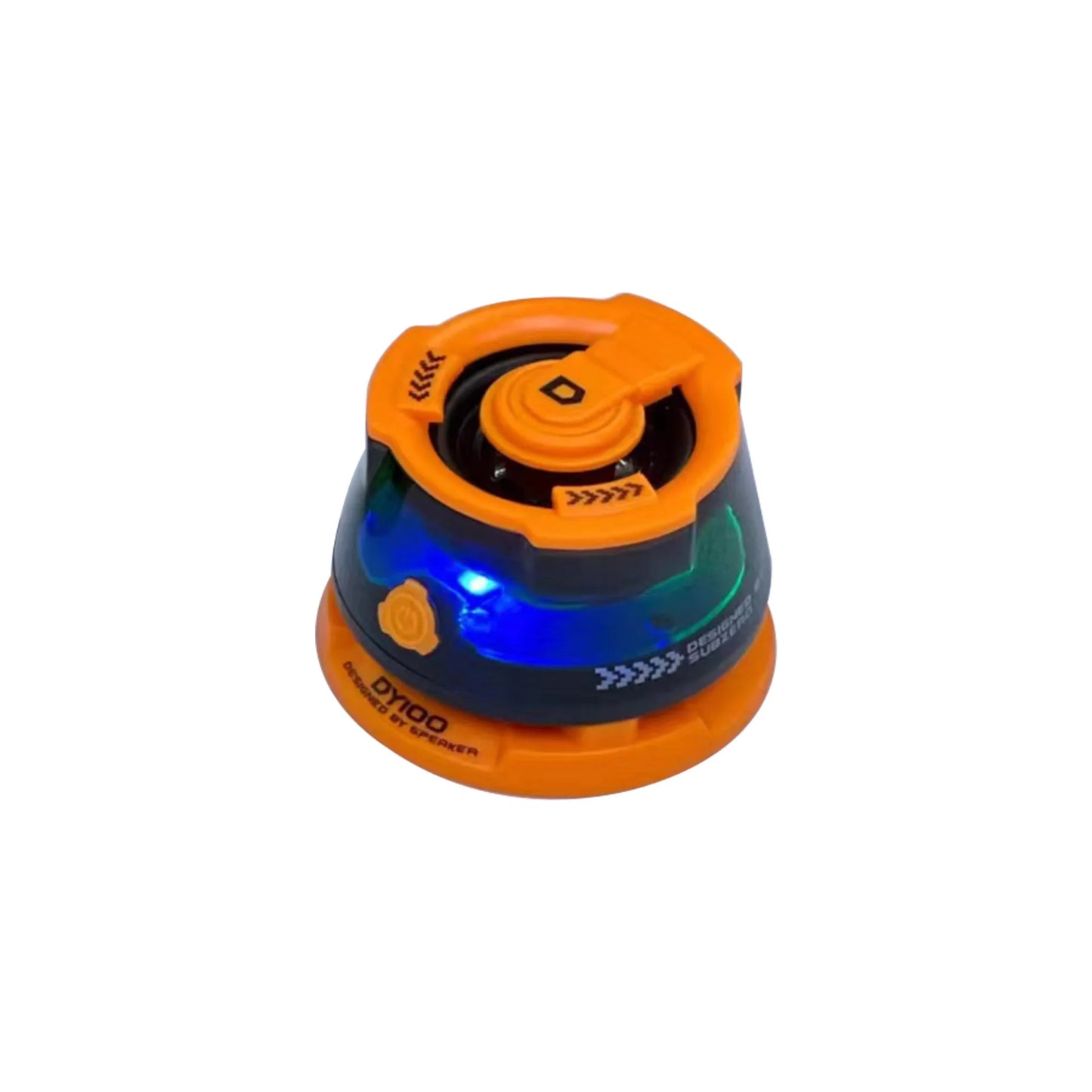 Haut-parleur Bluetooth DY100 – Design Mecha, caisson de basses magnétique