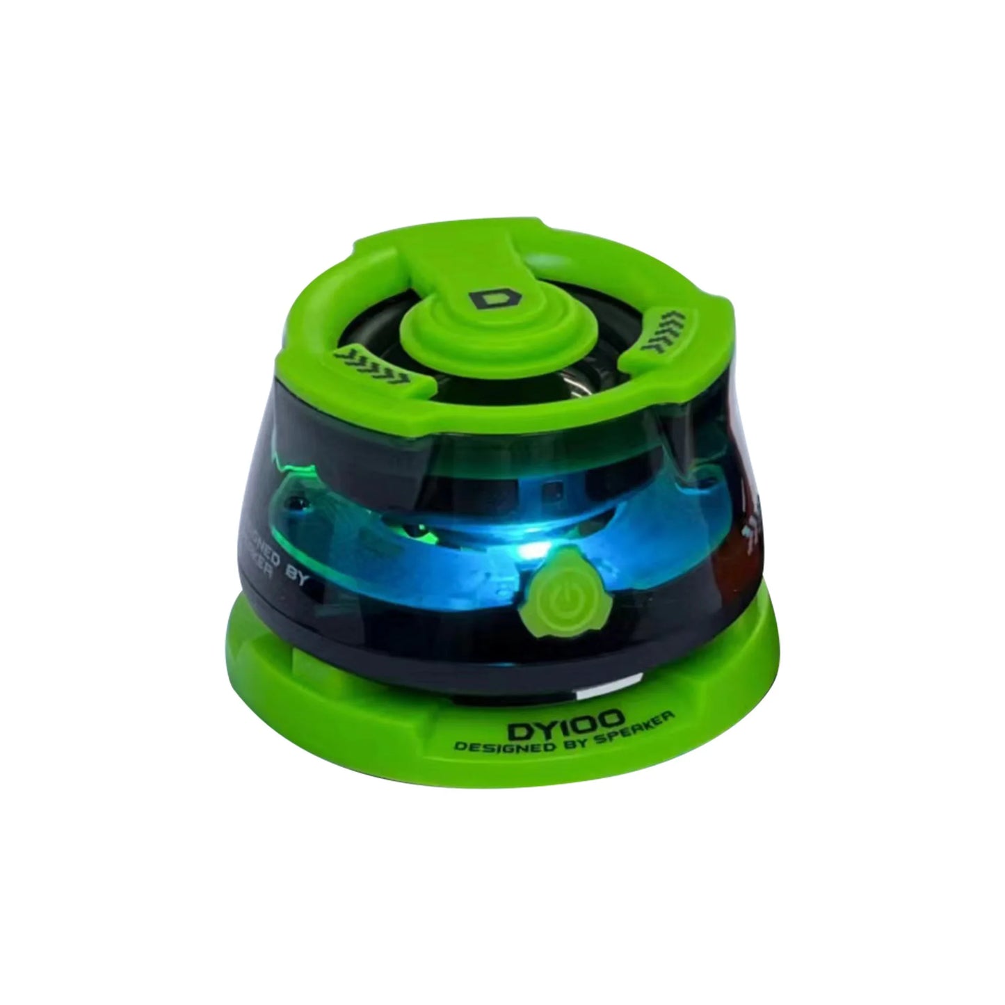 Haut-parleur Bluetooth DY100 – Design Mecha, caisson de basses magnétique