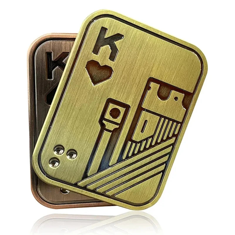 Jouet Anti-Stress Skull Poker EDC