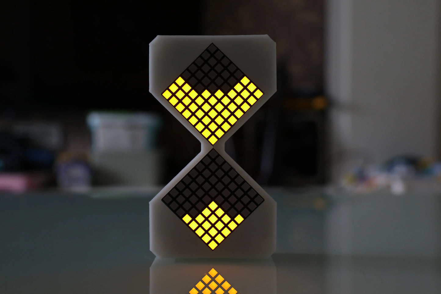 Cyber Sablier Électronique Digital – Style Futuriste LED