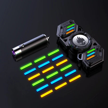 Fidget Spinner 729 Effets de Lumière – Gyroscope Métal EDC