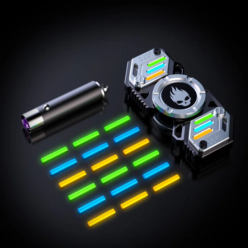 Fidget Spinner 729 Effets de Lumière – Gyroscope Métal EDC