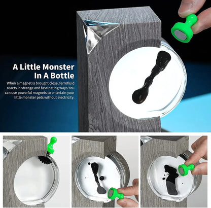Haut-parleur Ferrofluide Dansant – Lampe &amp; Compagnon Musical