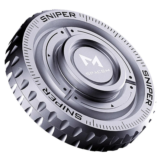 Fidget Spinner EDC 3 en 1 – Carte à Pousser & Spinner Métallique Anti-Stress